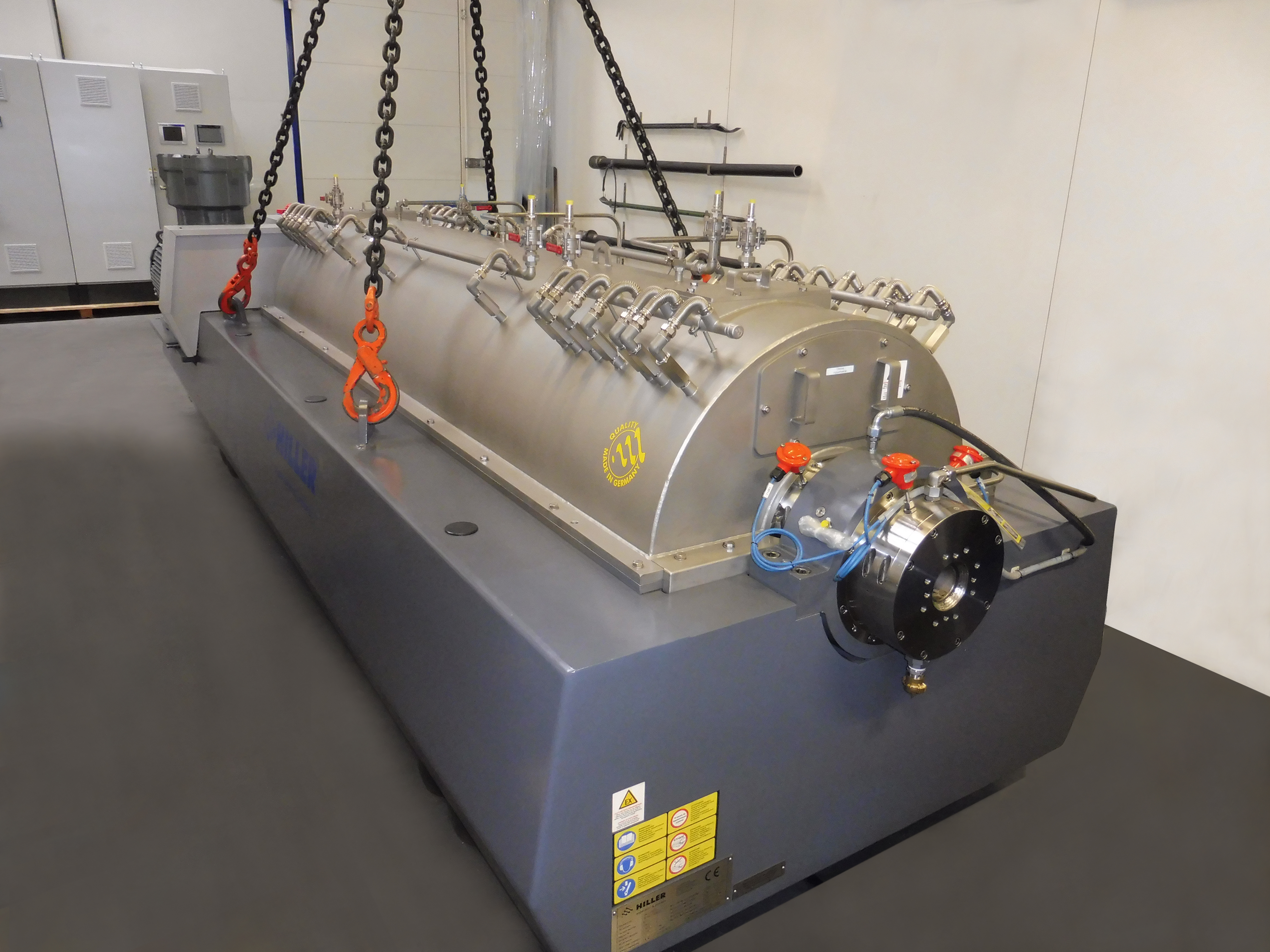 Hiller Decanter Centrifuges for ATEX